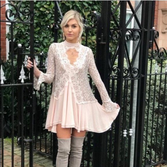 Free People Dresses & Skirts - Free People Lace Tunic Dress